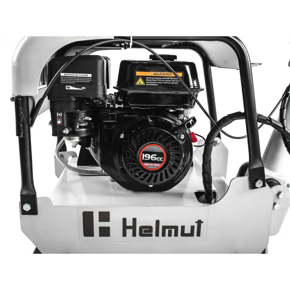 Фото 5 Виброплита бензиновая реверсивная Helmut RP120 двигатель Loncin, 4780 Вт 620x400 мм Фото 5 Виброплита бензиновая реверсивная Helmut RP120 двигатель Loncin, 4780 Вт 620x400 мм