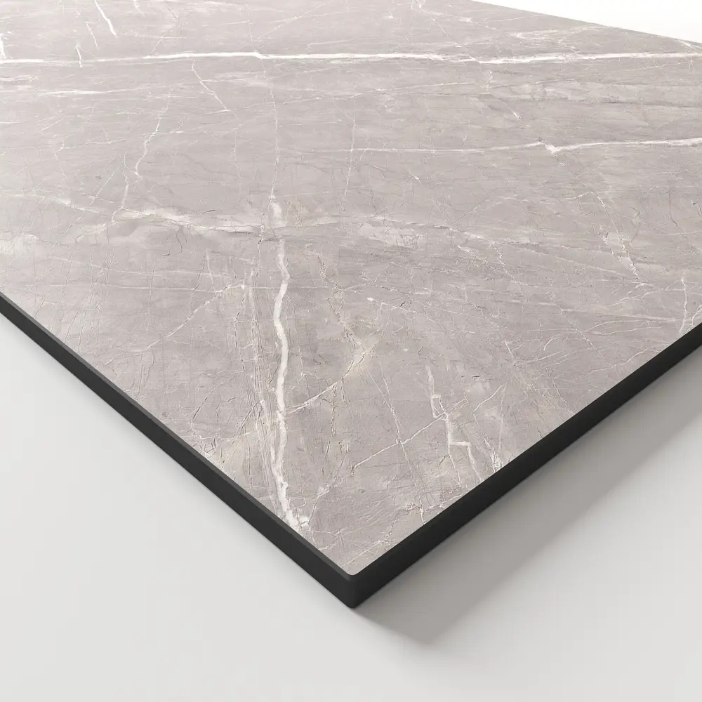 Фото Кухонная столешница Slotex 120x60x1.2 см HPL-пластик цвет серый кварц Фото Кухонная столешница Slotex 120x60x1.2 см HPL-пластик цвет серый кварц
