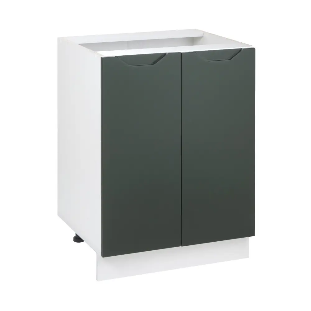 Фото Напольный шкаф Клик мебель Хельга 80x82.4x50 см ЛДСП цвет олива/белый Фото Напольный шкаф Клик мебель Хельга 80x82.4x50 см ЛДСП цвет олива/белый