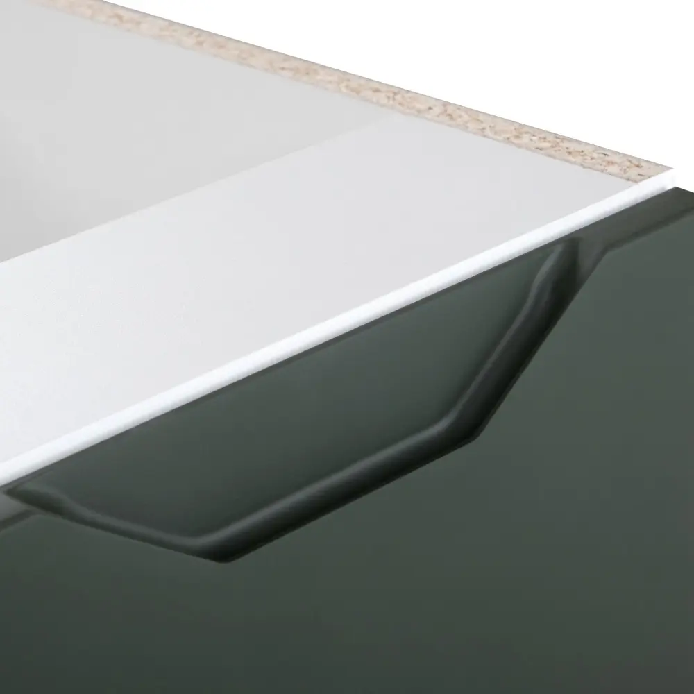 Фото 9 Напольный шкаф Клик мебель Хельга 80x82.4x50 см ЛДСП цвет олива/белый Фото 9 Напольный шкаф Клик мебель Хельга 80x82.4x50 см ЛДСП цвет олива/белый