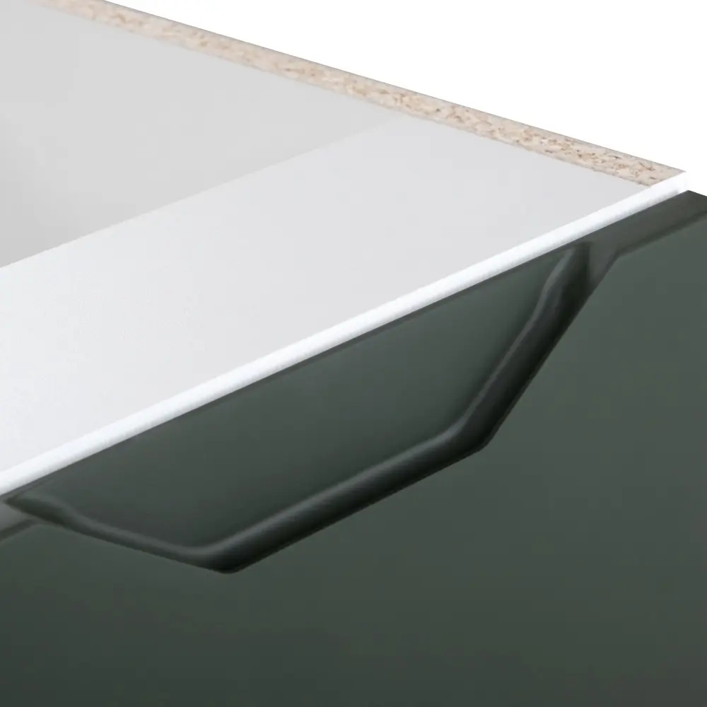 Фото 8 Напольный шкаф Клик мебель Хельга 80x82.4x50 см ЛДСП цвет олива/белый Фото 8 Напольный шкаф Клик мебель Хельга 80x82.4x50 см ЛДСП цвет олива/белый