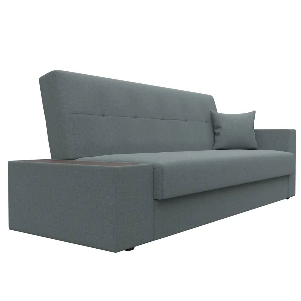 Фото 3 Диван раскладной Лига диванов Диван-книжка Лига-020 стол слева 224x90x84 см рогожка цвет амур серый Фото 3 Диван раскладной Лига диванов Диван-книжка Лига-020 стол слева 224x90x84 см рогожка цвет амур серый