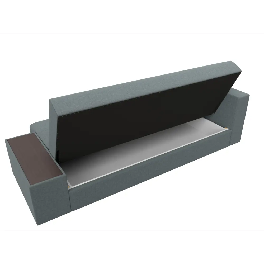 Фото 8 Диван раскладной Лига диванов Диван-книжка Лига-020 стол слева 224x90x84 см рогожка цвет амур серый Фото 8 Диван раскладной Лига диванов Диван-книжка Лига-020 стол слева 224x90x84 см рогожка цвет амур серый