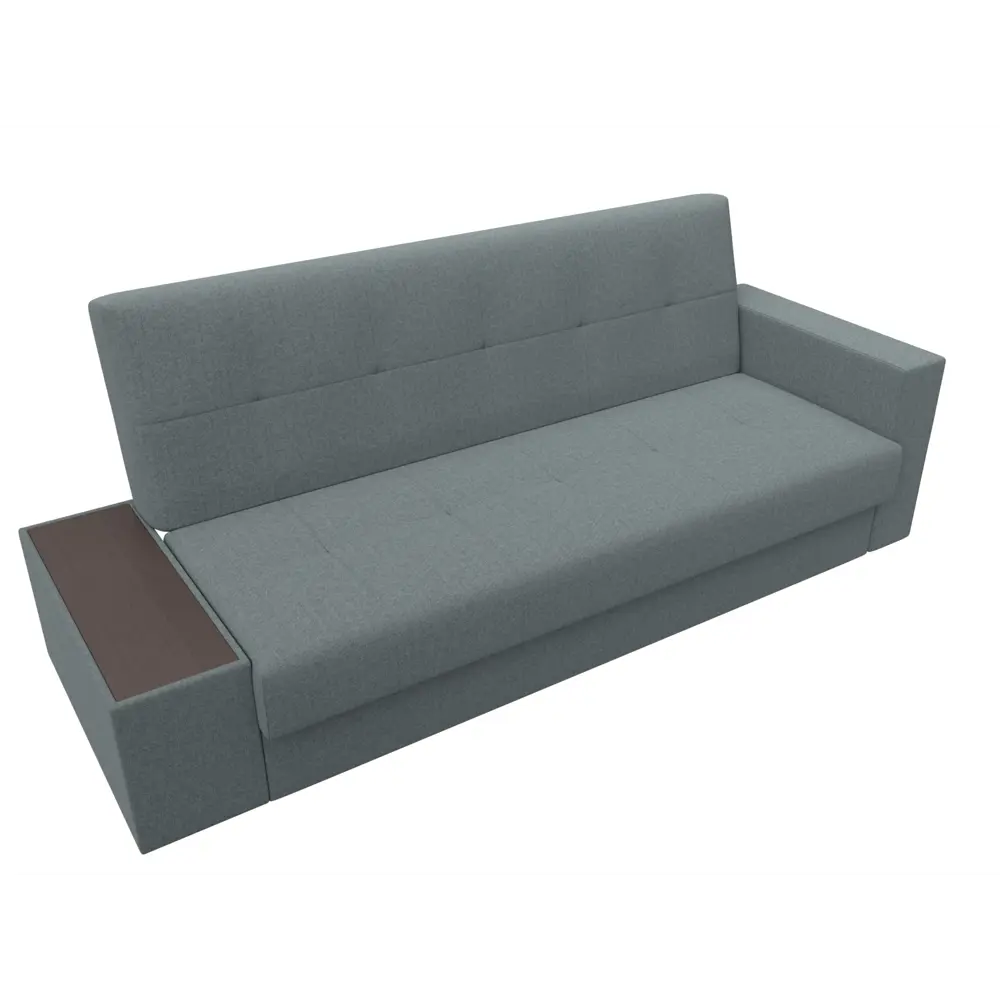 Фото 6 Диван раскладной Лига диванов Диван-книжка Лига-020 стол слева 224x90x84 см рогожка цвет амур серый Фото 6 Диван раскладной Лига диванов Диван-книжка Лига-020 стол слева 224x90x84 см рогожка цвет амур серый