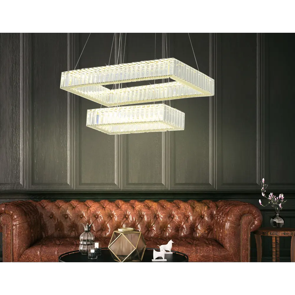 Фото 2 Люстра подвесная светодиодная Ambrella Light Traditional Ambr_tr5007 14 м² нейтральный белый свет цвет золото Фото 2 Люстра подвесная светодиодная Ambrella Light Traditional Ambr_tr5007 14 м² нейтральный белый свет цвет золото