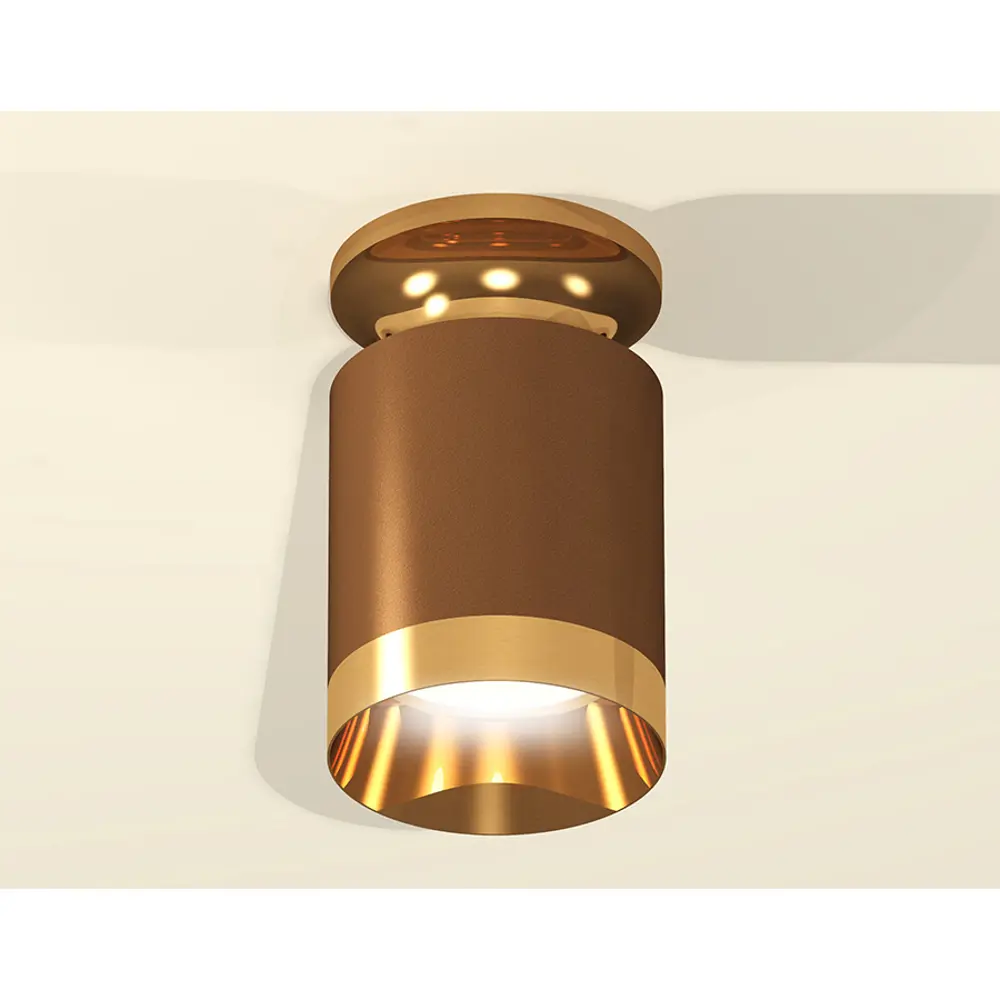 Фото 5 Светильник точечный накладной Ambrella light Xs6304130 2 м² цвет кофе Фото 5 Светильник точечный накладной Ambrella light Xs6304130 2 м² цвет кофе