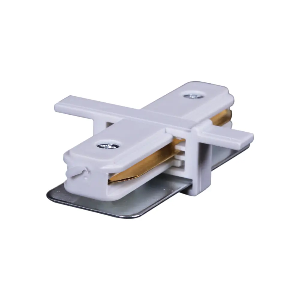 Фото 2 Коннектор Reluce Rl 06043 straight connector wt прямой жесткий для соединения трековых шинопроводов накладной однофазный цвет белый Фото 2 Коннектор Reluce Rl 06043 straight connector wt прямой жесткий для соединения трековых шинопроводов накладной однофазный цвет белый