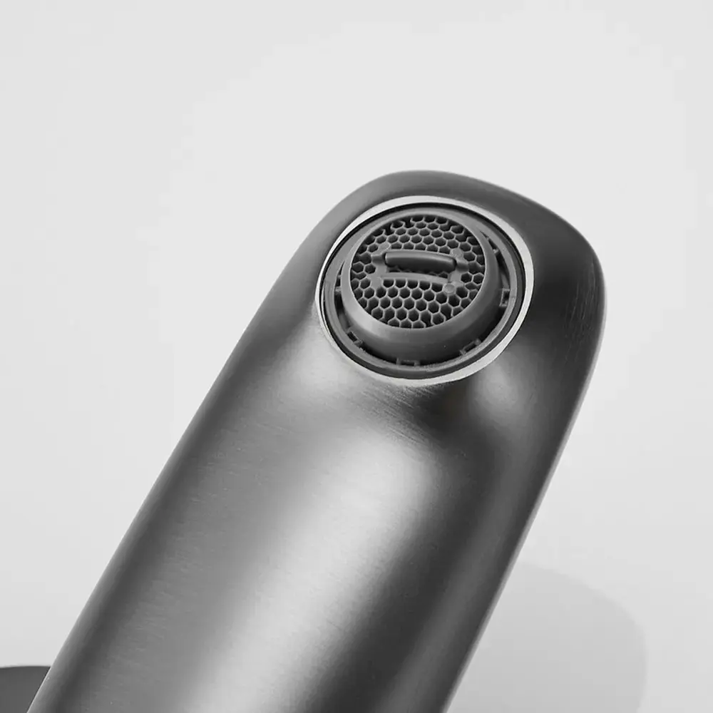 Фото 3 Смеситель для раковины Shevanik S8501T однорычажный цвет графитовый Фото 3 Смеситель для раковины Shevanik S8501T однорычажный цвет графитовый