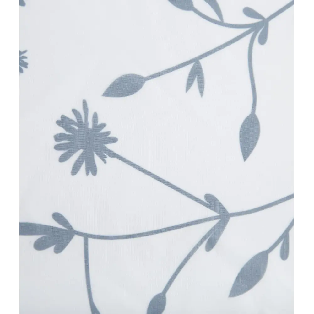 Фото 2 Комплект тюлей Этель Flowers 5525186 на шторной ленте, 260x145 см, цвет белый, 2 шт