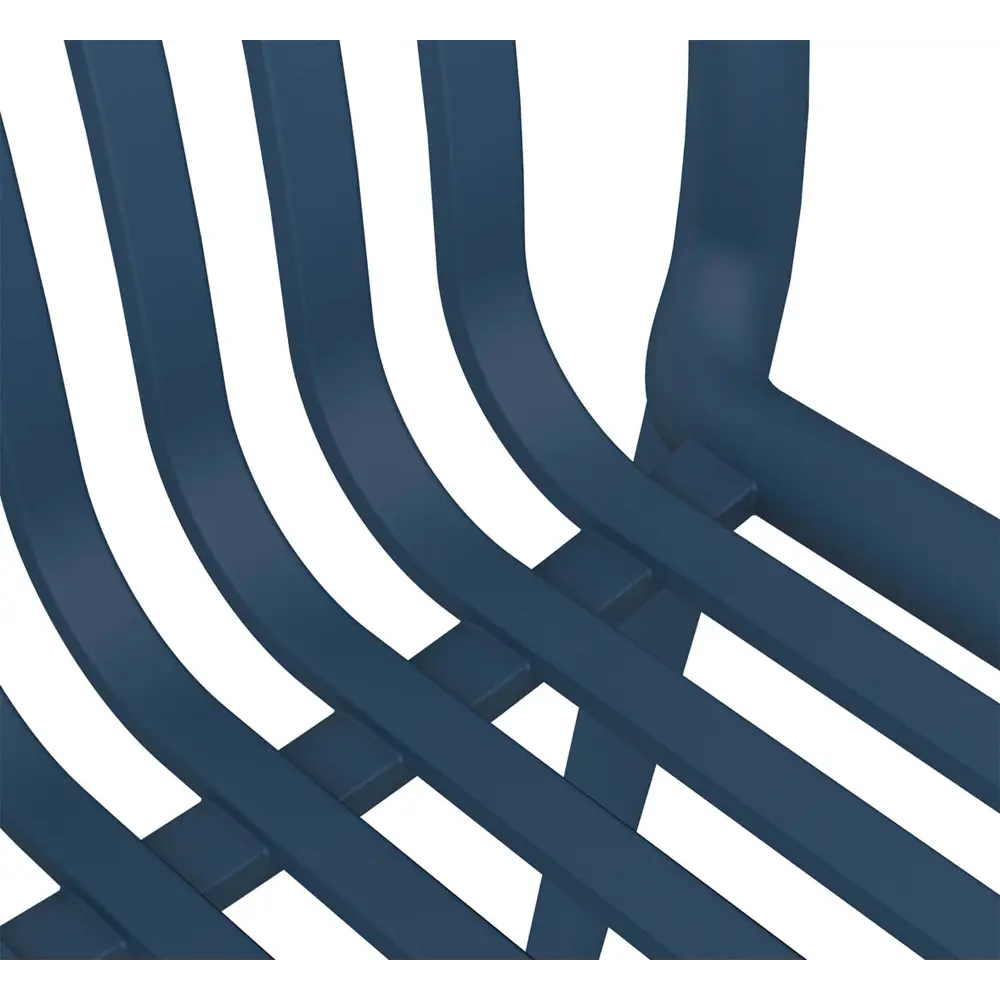 Фото 4 Стул садовый Sheffilton 2585961405 53x79x58 см пластик цвет темно-синий