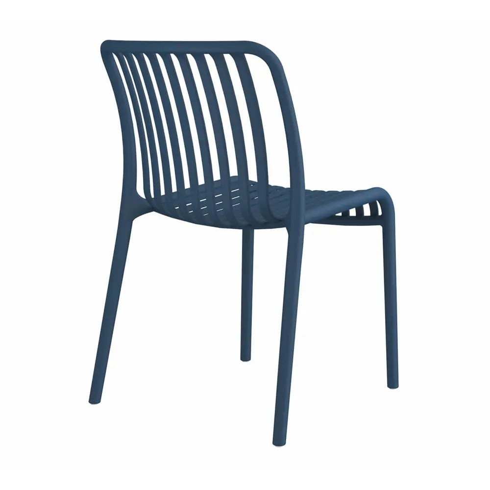 Фото 2 Стул садовый Sheffilton 2585961405 53x79x58 см пластик цвет темно-синий
