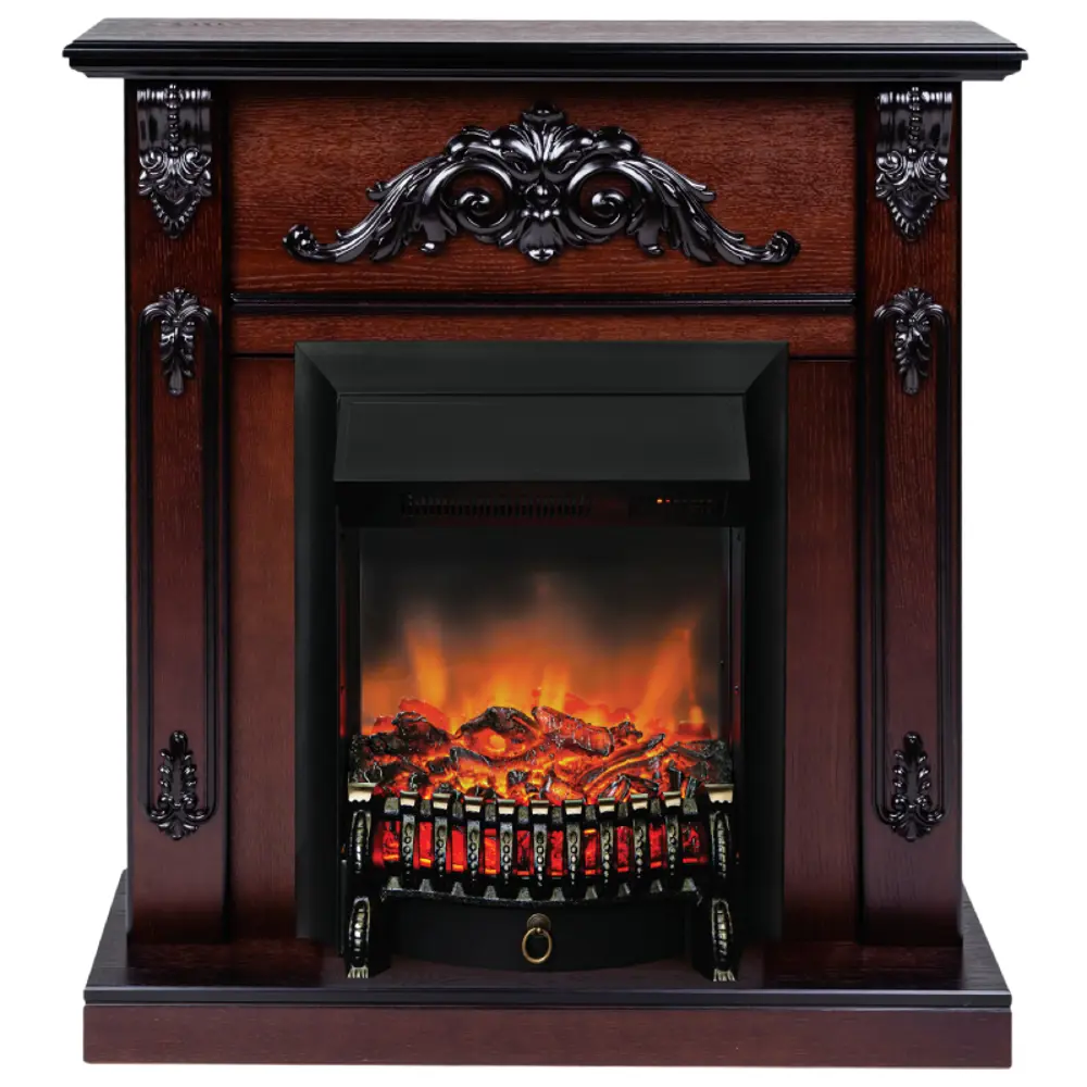Фото Каминокомплект Realflame Anita с очагом Fobos Lux BL 1600Вт дуб Фото Каминокомплект Realflame Anita с очагом Fobos Lux BL 1600Вт дуб