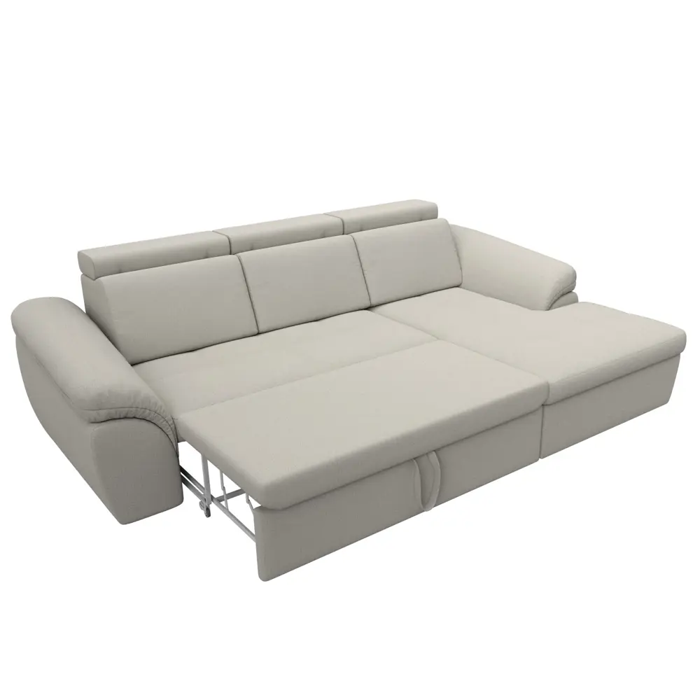 Фото 4 Диван Лига диванов Мисандра 275x85x164 см рогожка цвет бежевый