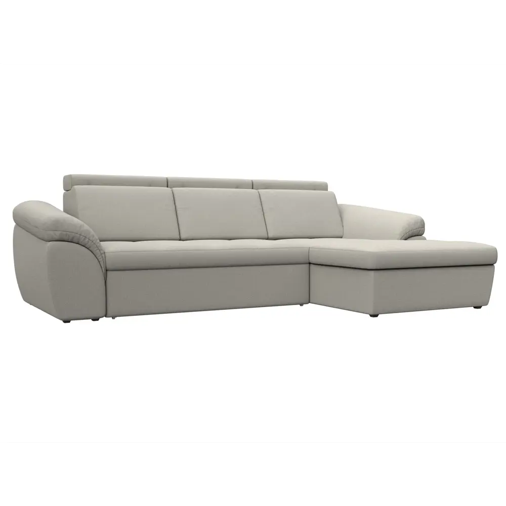 Фото Диван Лига диванов Мисандра 275x85x164 см рогожка цвет бежевый