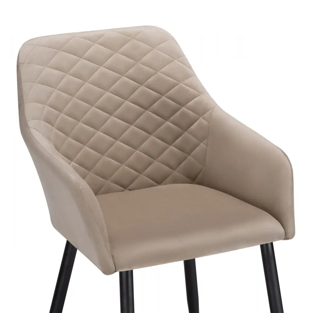 Фото 6 Стул Notta 570170 38x81x68 см велюр цвет бежевый