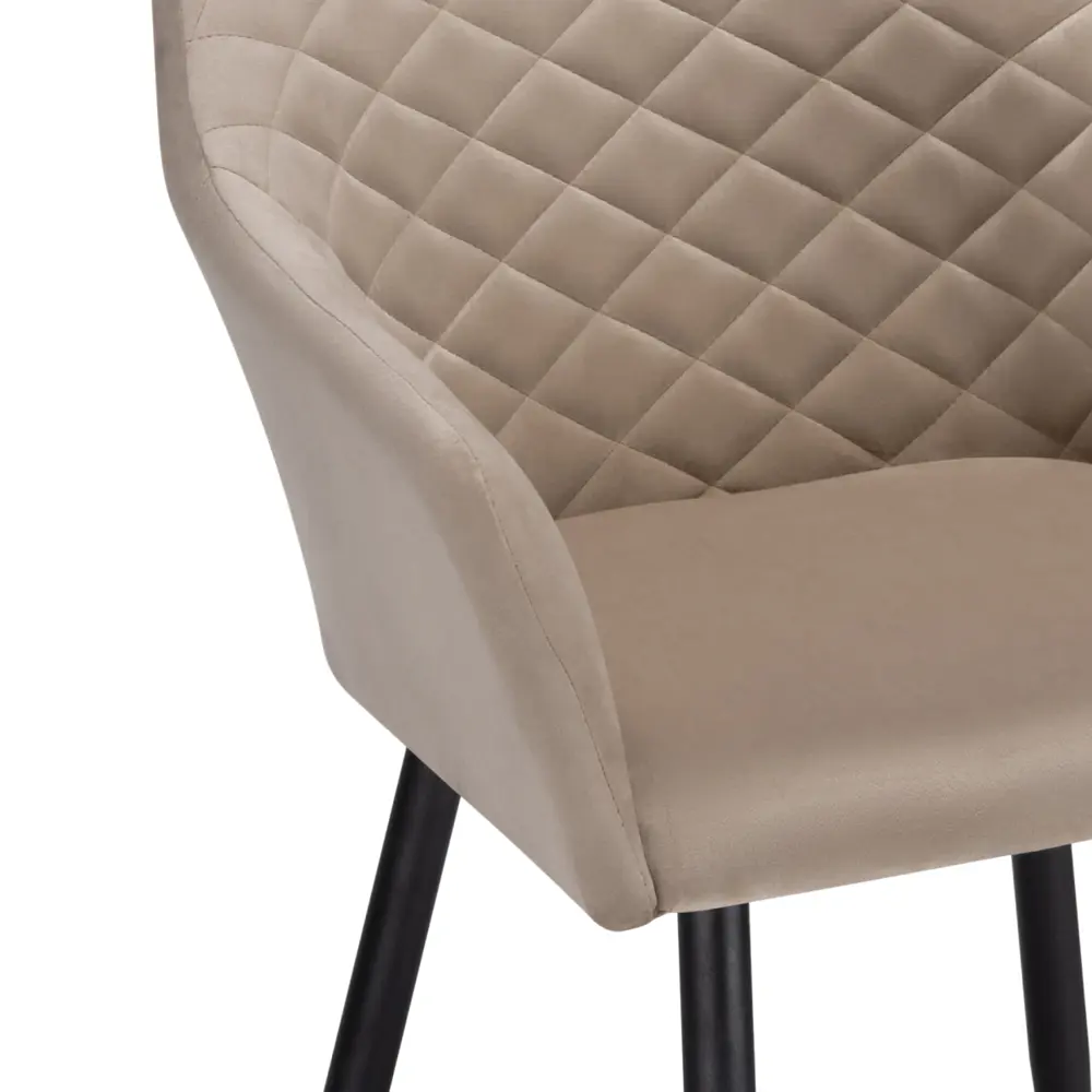 Фото 8 Стул Notta 570170 38x81x68 см велюр цвет бежевый