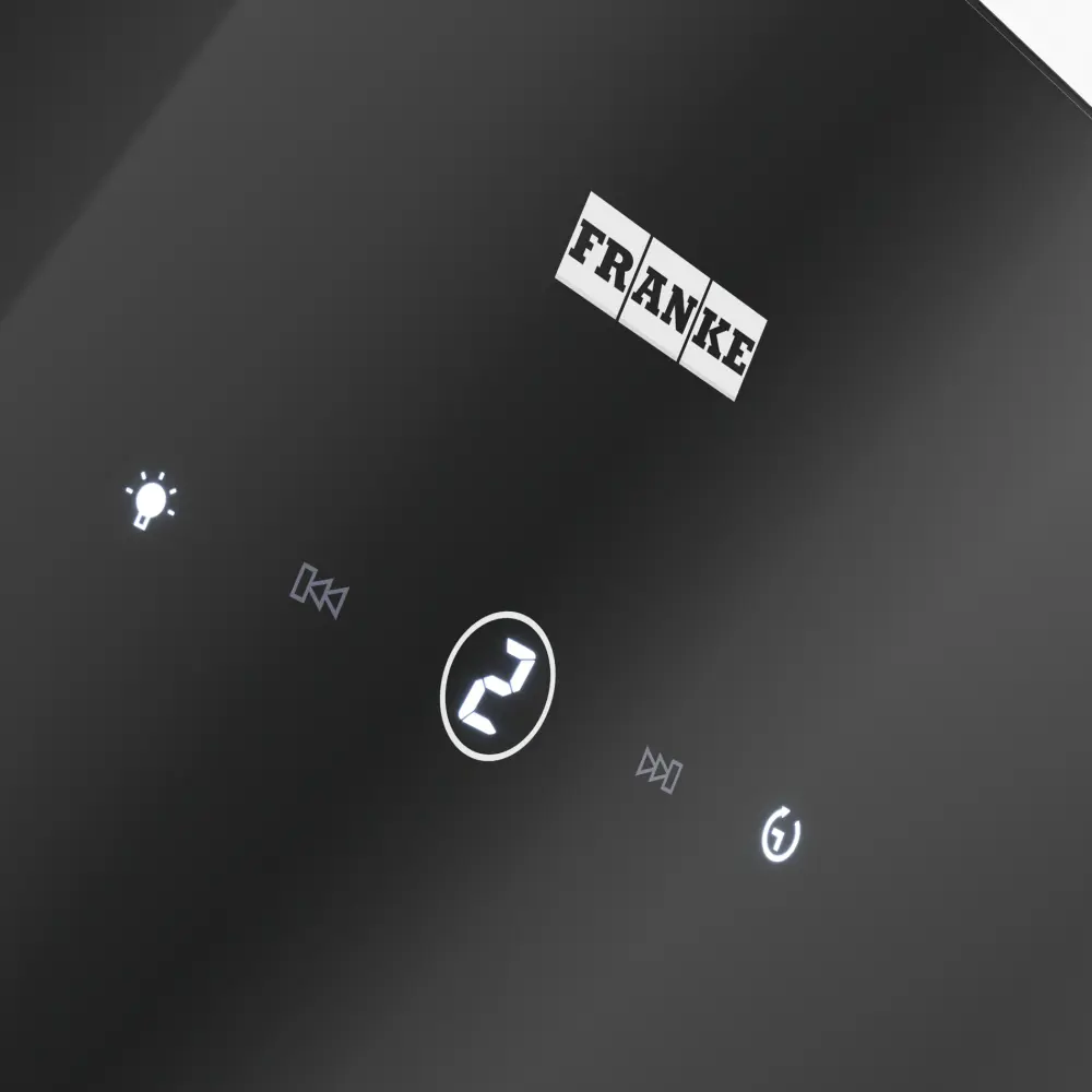 Фото 9 Наклонная вытяжка Franke REFLECT 60 BK 59.5 см цвет черный Фото 9 Наклонная вытяжка Franke REFLECT 60 BK 59.5 см цвет черный