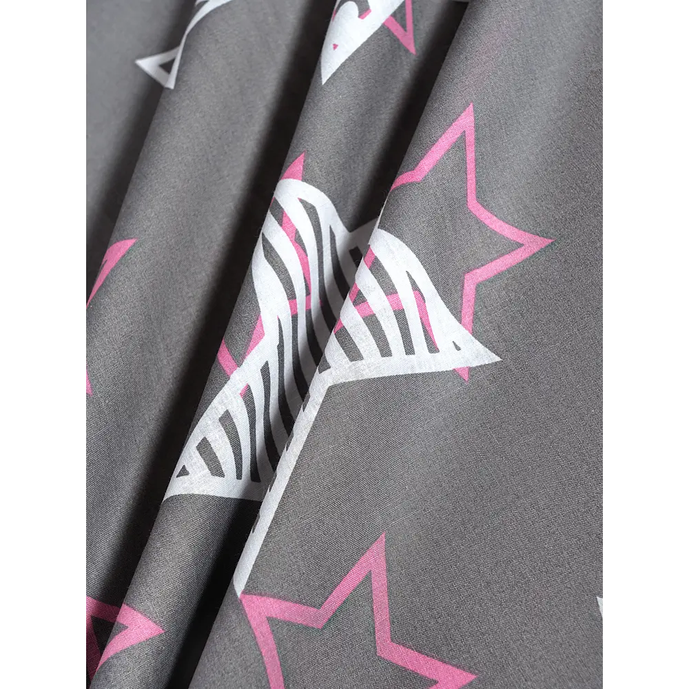 Фото 7 Комплект постельного белья Dome Виборг перкаль евро наволочки 50 x 70- 2 шт цвет белый, серый, розовый