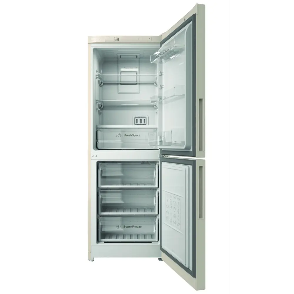 Фото 5 Отдельностоящий холодильник Indesit ITR 4160 E 60x167 см цвет бежевый Фото 5 Отдельностоящий холодильник Indesit ITR 4160 E 60x167 см цвет бежевый
