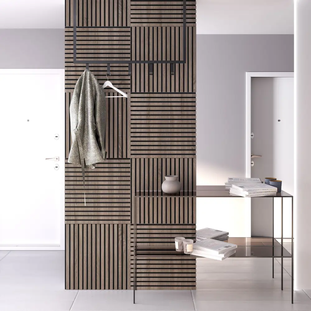 Фото 4 Реечная панель Stella Comfort standart дуб винтаж 600x600x9мм 0.36м² Фото 4 Реечная панель Stella Comfort standart дуб винтаж 600x600x9мм 0.36м²
