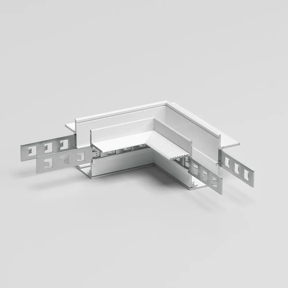 Фото Коннектор Elektrostandard A067509 угловой жесткий для соединения трековых шинопроводов встраиваемый однофазный цвет белый Фото Коннектор Elektrostandard A067509 угловой жесткий для соединения трековых шинопроводов встраиваемый однофазный цвет белый