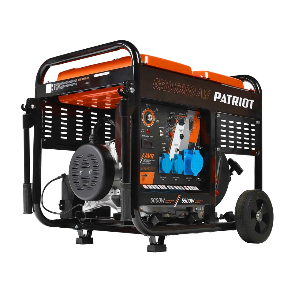Фото 3 Генератор дизельный Patriot GRD 5500AW 5.5 кВт Фото 3 Генератор дизельный Patriot GRD 5500AW 5.5 кВт