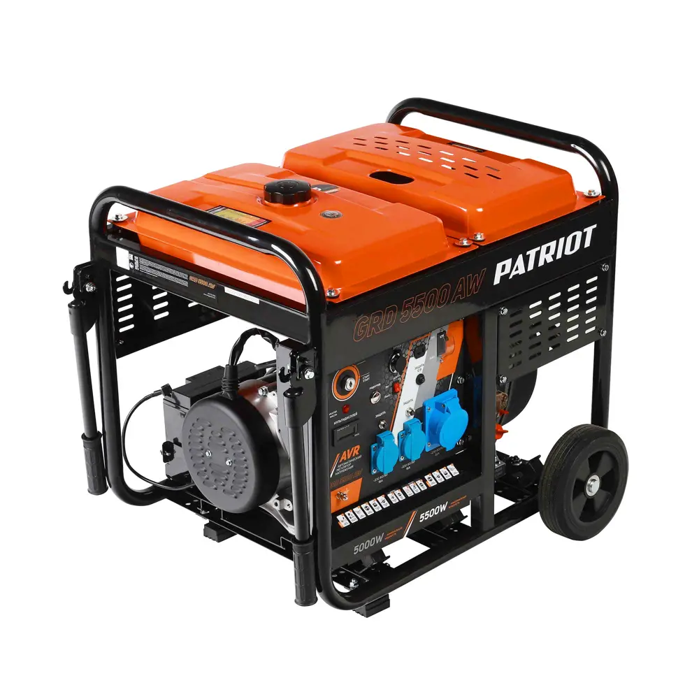 Фото 2 Генератор дизельный Patriot GRD 5500AW 5.5 кВт Фото 2 Генератор дизельный Patriot GRD 5500AW 5.5 кВт