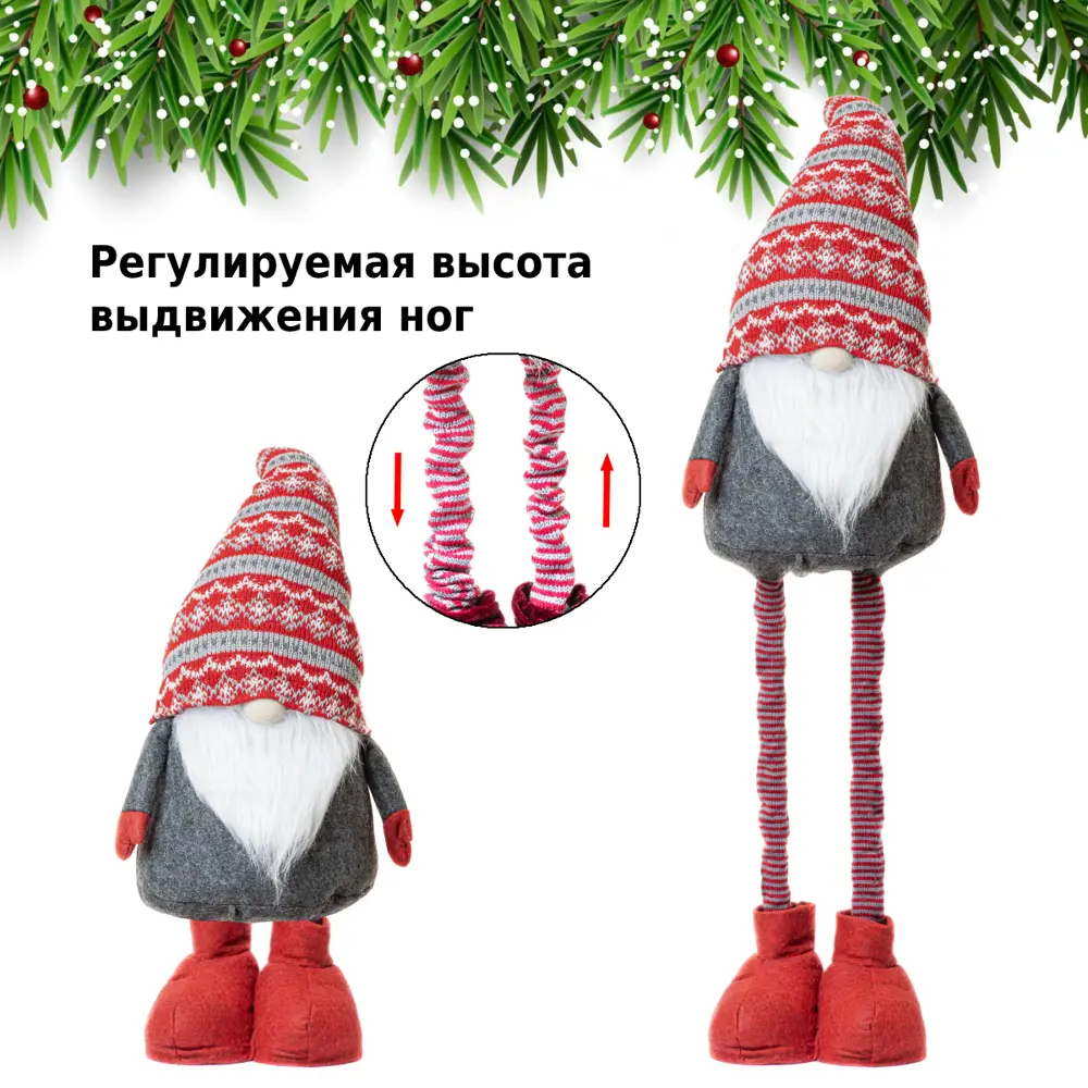 Фото 10 Новогодняя фигурка Winter Glade Гном F2195 15x95x21 см Фото 10 Новогодняя фигурка Winter Glade Гном F2195 15x95x21 см