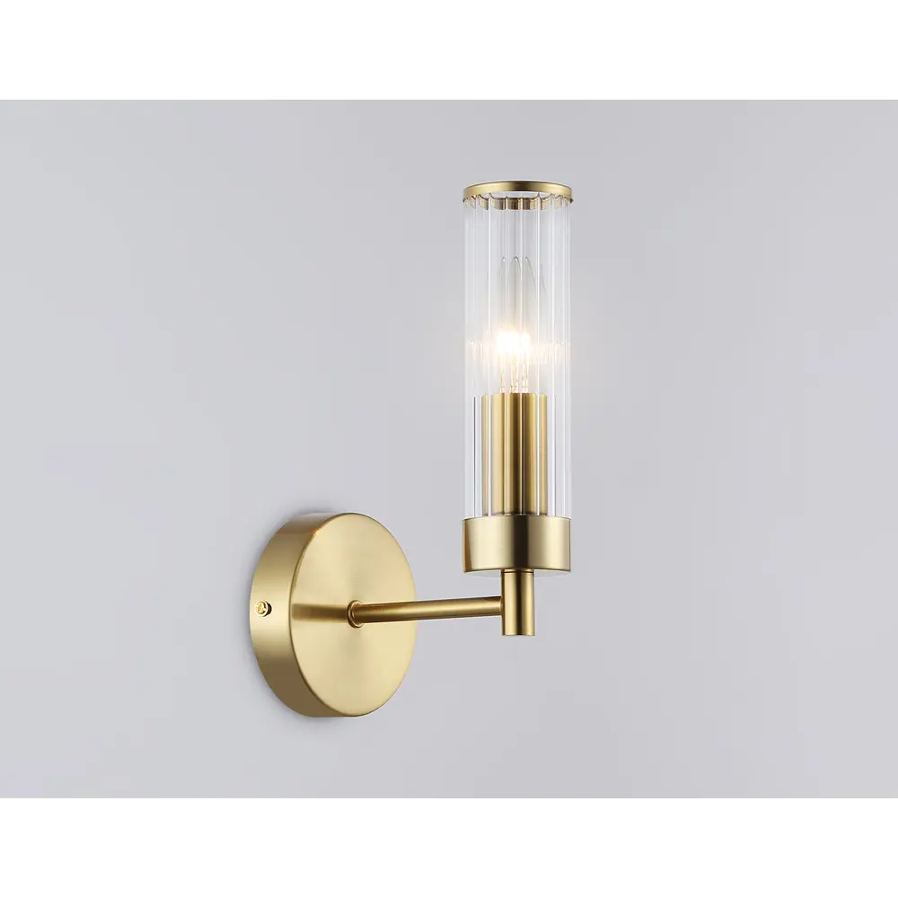 Фото 3 Настенный светильник Ambrella light High light Lh55164 цвет прозрачный/латунь Фото 3 Настенный светильник Ambrella light High light Lh55164 цвет прозрачный/латунь