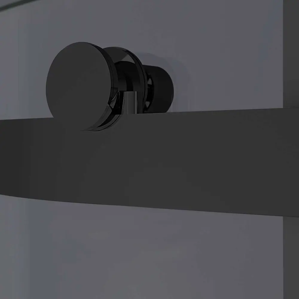 Фото 3 Душевой уголок Vincea Como-N VSR-4CN8014CGB прямоугольник 140x80см черный профиль эффект стекла тонированный