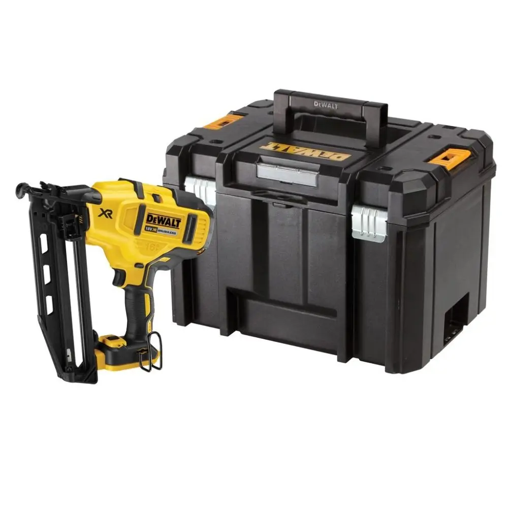 Фото Пистолет шпилькозабивной аккумуляторный бесщеточный Dewalt DCN660NT-XJ, 18 В Li-Ion, без АКБ и ЗУ Фото Пистолет шпилькозабивной аккумуляторный бесщеточный Dewalt DCN660NT-XJ, 18 В Li-Ion, без АКБ и ЗУ