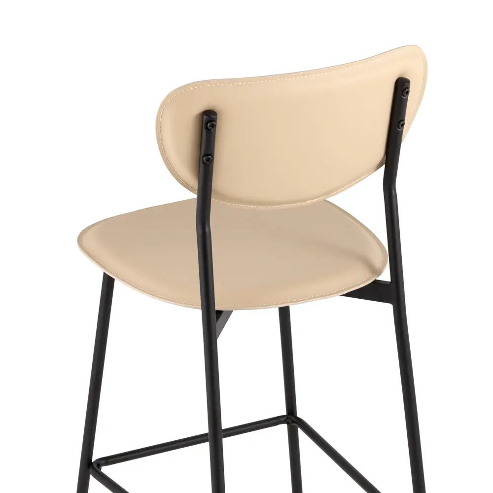Фото 6 Полубарный стул Stool group Minnie HPB2318 HAB1-23 43x92 см цвет бежевый Фото 6 Полубарный стул Stool group Minnie HPB2318 HAB1-23 43x92 см цвет бежевый