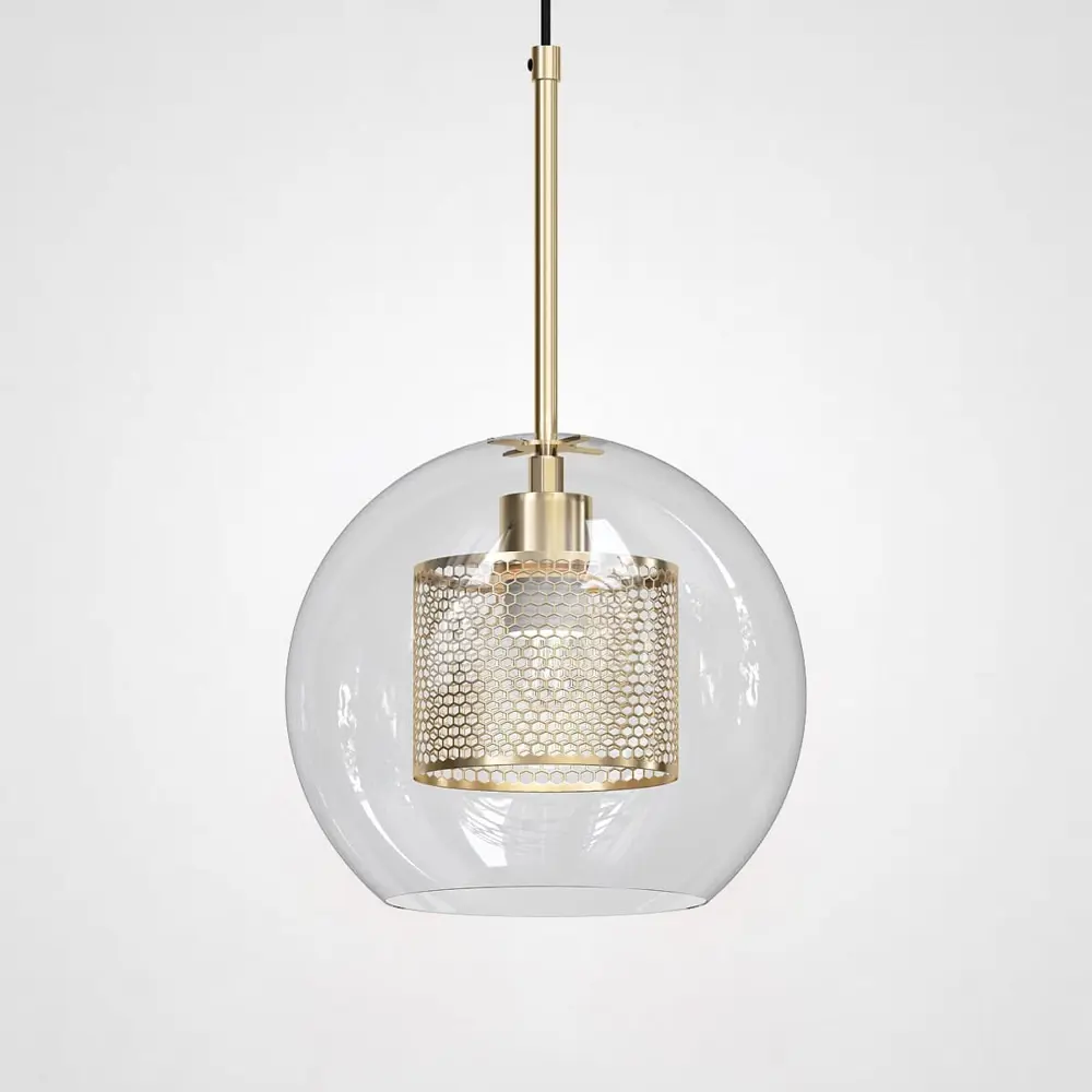 Фото Светильник подвесной Imperiumloft Catch brass d30 186707-26 1 лампа 1 м² цвет бронза Фото Светильник подвесной Imperiumloft Catch brass d30 186707-26 1 лампа 1 м² цвет бронза