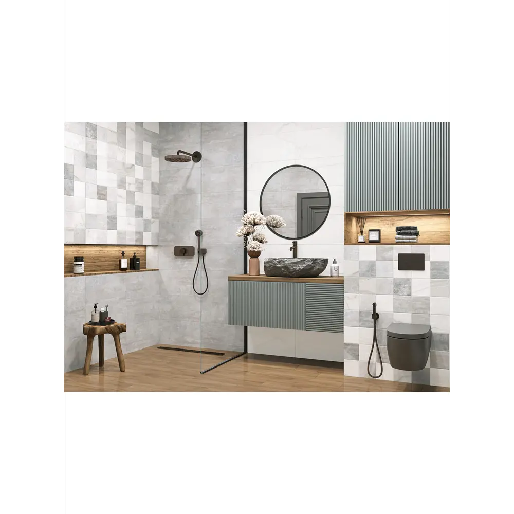 Фото Настенная плитка New trend Titan WT36TIT55 30x60см цвет бежевый
