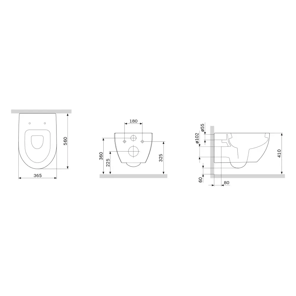 Фото 12 Унитаз подвесной Am.pm Awe C111738SCSI с сиденьем микролифт Фото 12 Унитаз подвесной Am.pm Awe C111738SCSI с сиденьем микролифт