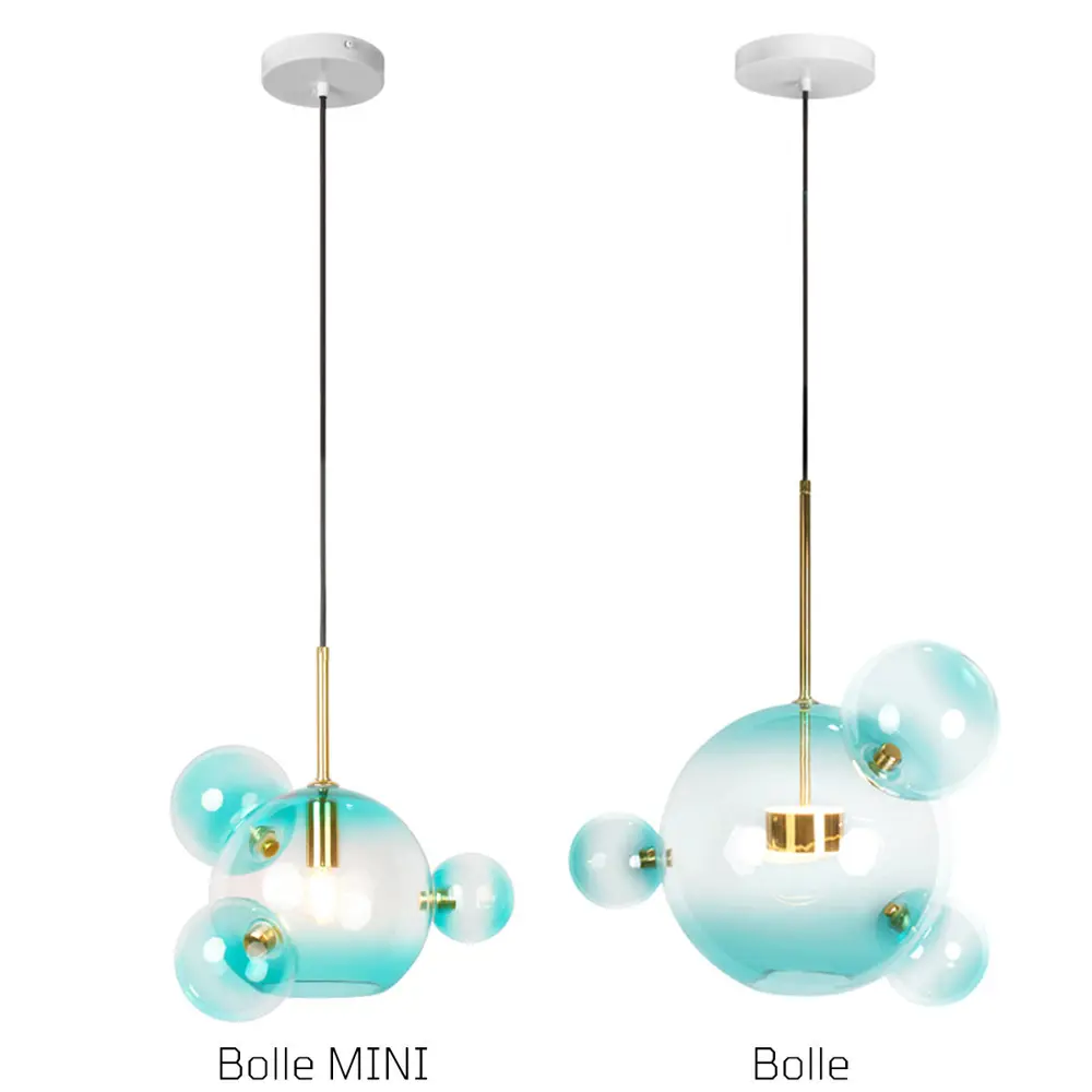 Фото 6 Светильник подвесной Loft It Bolle Lf_2027-p4_blue_mini 1 лампа 1.57 м² цвет золото/прозрачный/голубой Фото 6 Светильник подвесной Loft It Bolle Lf_2027-p4_blue_mini 1 лампа 1.57 м² цвет золото/прозрачный/голубой