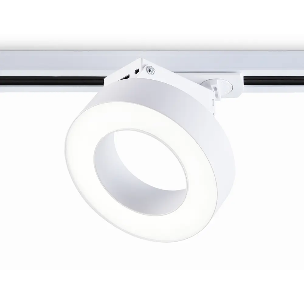 Фото Трековый светильник спот светодиодный Ambrella light Gl6866 15 Вт однофазный нейтральный белый свет цвет белый Фото Трековый светильник спот светодиодный Ambrella light Gl6866 15 Вт однофазный нейтральный белый свет цвет белый