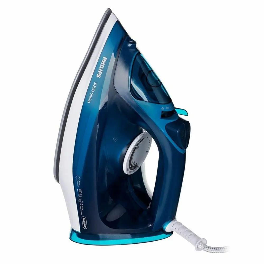 Фото 2 Утюг Philips DST3040/70 2600 Вт цвет синий Фото 2 Утюг Philips DST3040/70 2600 Вт цвет синий