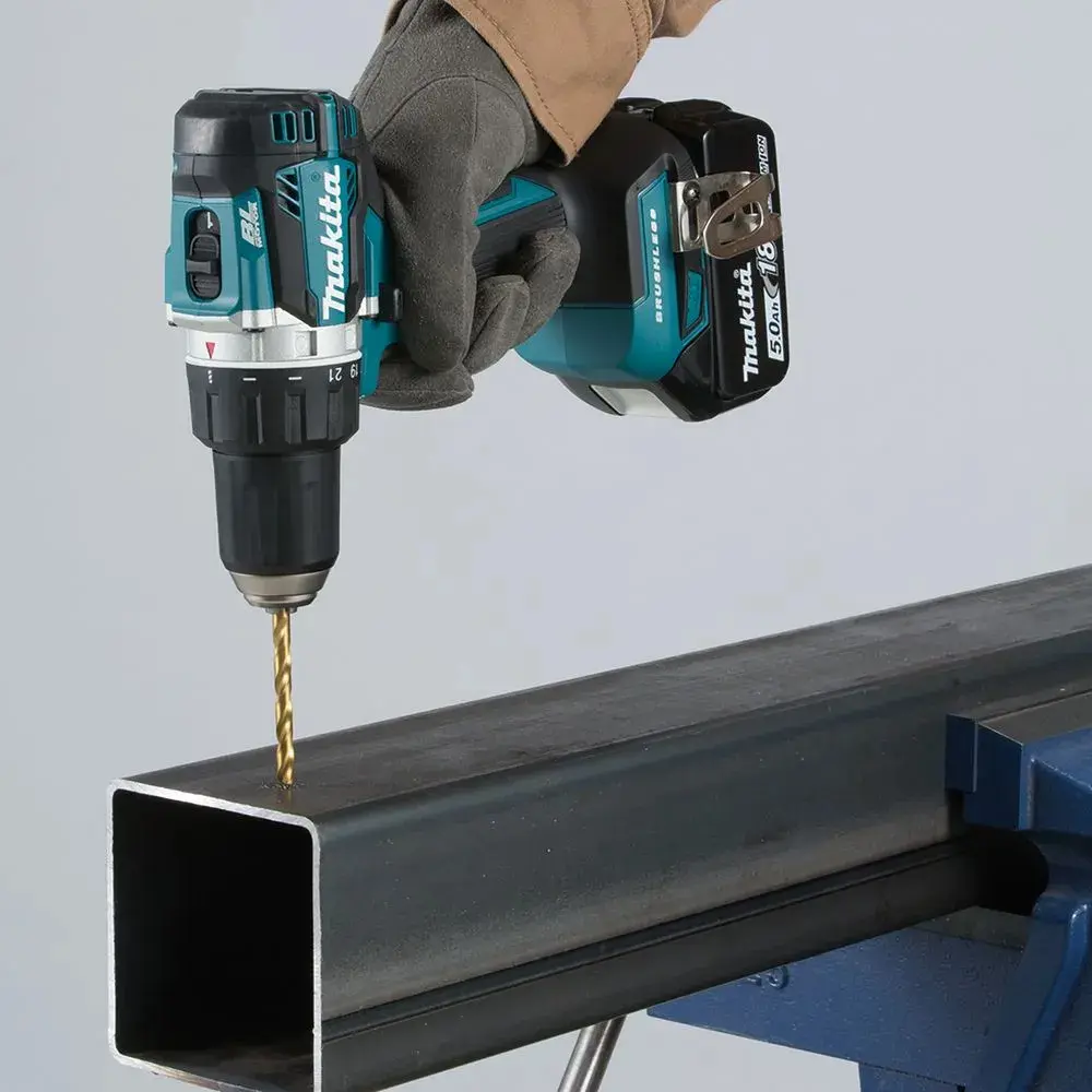 Фото 3 Дрель-шуруповерт аккумуляторная бесщеточная Makita DDF484RT, 18 В Li-Ion 1x5 Ач Фото 3 Дрель-шуруповерт аккумуляторная бесщеточная Makita DDF484RT, 18 В Li-Ion 1x5 Ач