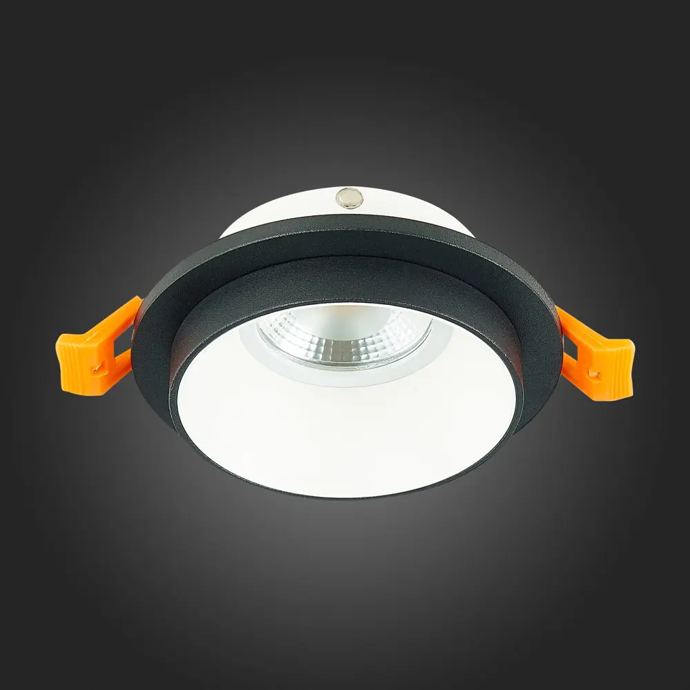 Фото 9 Светильник точечный встраиваемый ST LUCE ST206.428.01 ST206 под отверстие 90 мм 3 м² цвет черный Фото 9 Светильник точечный встраиваемый ST LUCE ST206.428.01 ST206 под отверстие 90 мм 3 м² цвет черный
