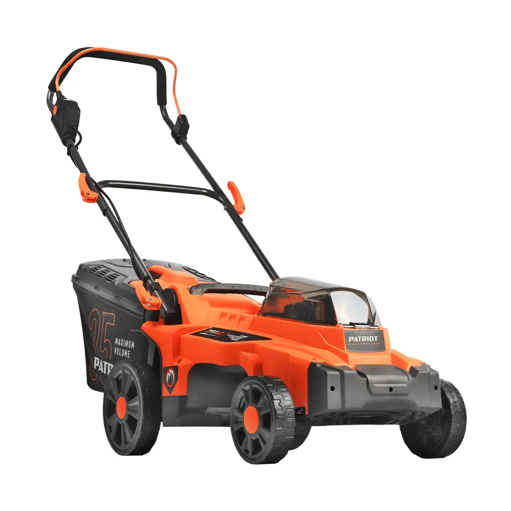 Фото 2 Газонокосилка аккумуляторная Patriot CM 440 221В UES 21 В 37 см АКБ и ЗУ в комплект не входят Фото 2 Газонокосилка аккумуляторная Patriot CM 440 221В UES 21 В 37 см АКБ и ЗУ в комплект не входят