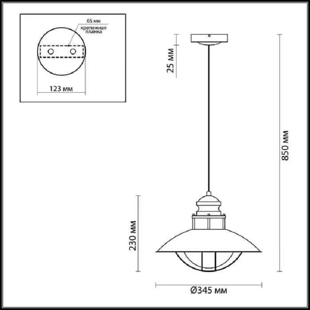 Фото 3 Светильник уличный подвесной Odeon Light Od_4164_1 60 Вт IP23 цвет коричневый Фото 3 Светильник уличный подвесной Odeon Light Od_4164_1 60 Вт IP23 цвет коричневый