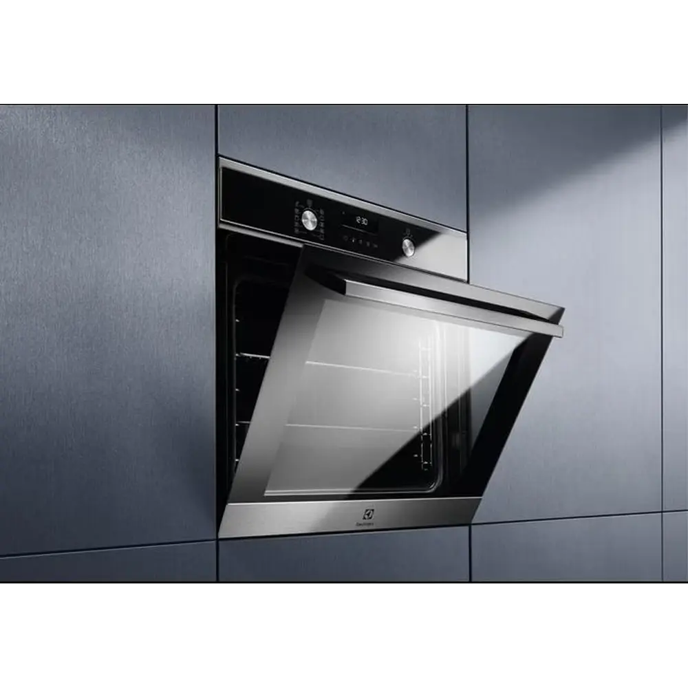 Фото 4 Электрический встраиваемый духовой шкаф Electrolux EOF6P76BX 59.4x58.9x56.1 см цвет стальной серый Фото 4 Электрический встраиваемый духовой шкаф Electrolux EOF6P76BX 59.4x58.9x56.1 см цвет стальной серый