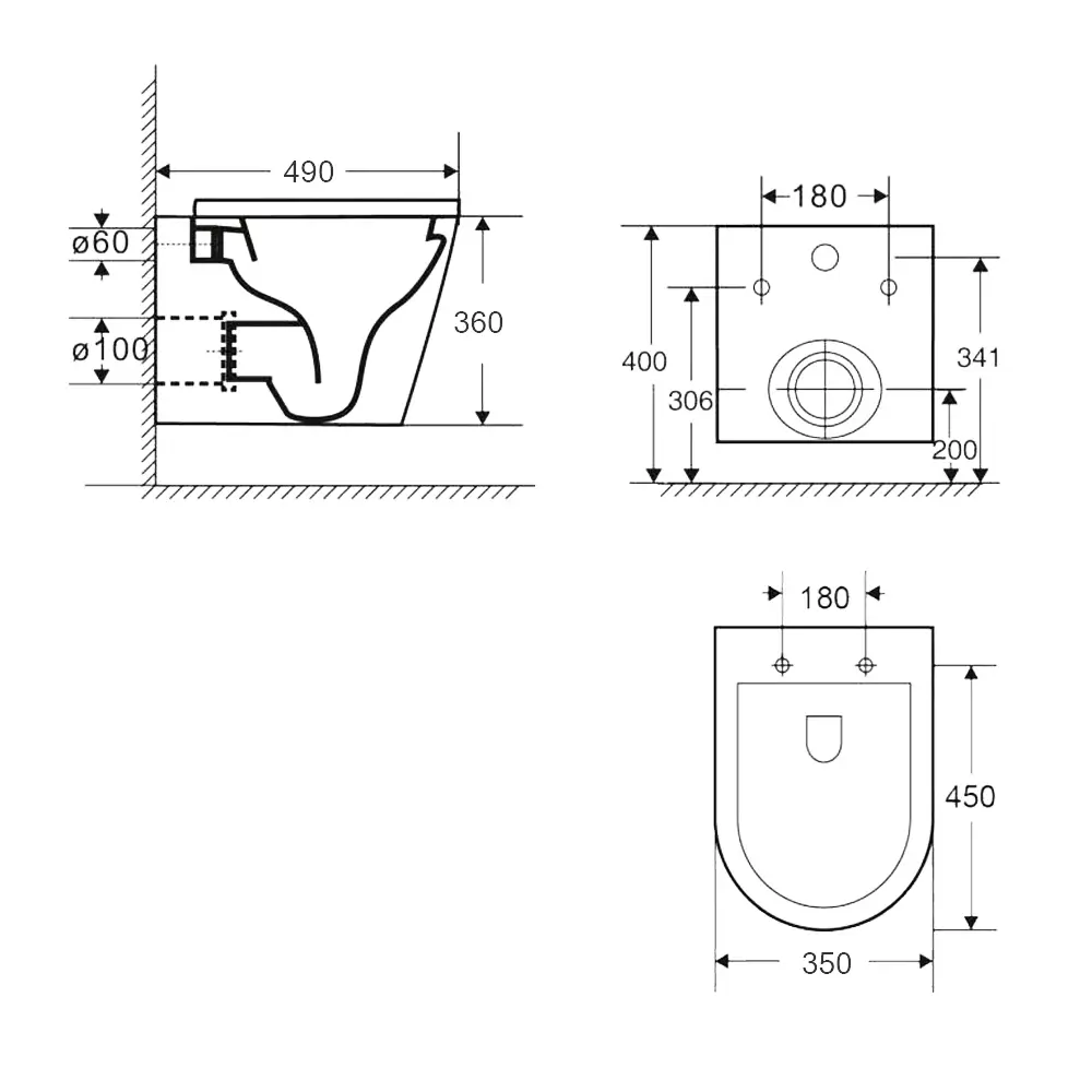 Фото 11 Комплект BAUEDGE NEO45700-BK0001-Q00017 6 в 1: инсталляция 45, унитаз безободковый Nimb 49x36 сиденье дюропласт, кнопка Stil Gun Grey Фото 11 Комплект BAUEDGE NEO45700-BK0001-Q00017 6 в 1: инсталляция 45, унитаз безободковый Nimb 49x36 сиденье дюропласт, кнопка Stil Gun Grey