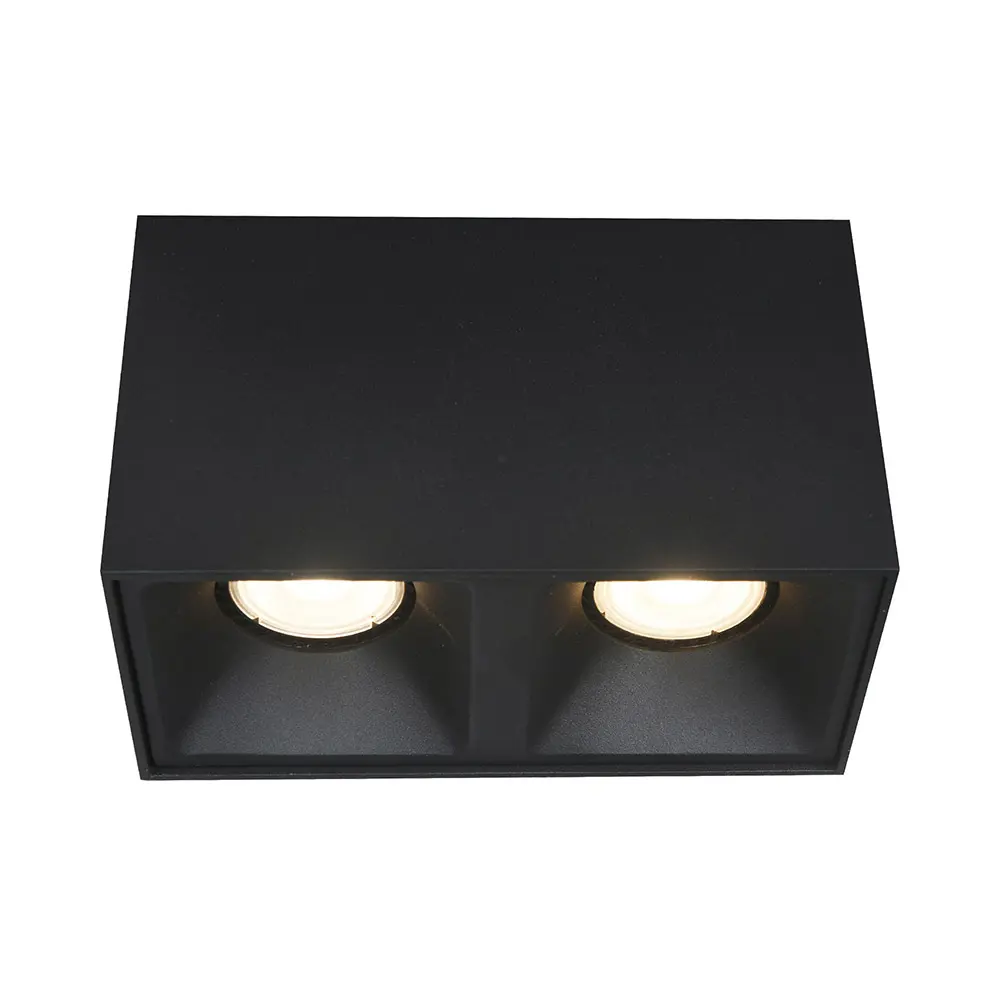 Фото Светильник карданный St Luce ST168.402.02 GU10 цвет черный Фото Светильник карданный St Luce ST168.402.02 GU10 цвет черный