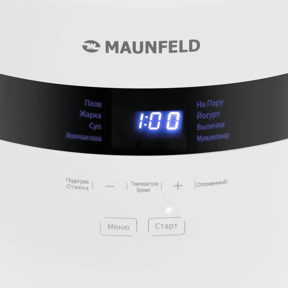 Фото 4 Мультиварка Maunfeld Mf-1623wh 5 л 8 программ цвет белый Фото 4 Мультиварка Maunfeld Mf-1623wh 5 л 8 программ цвет белый