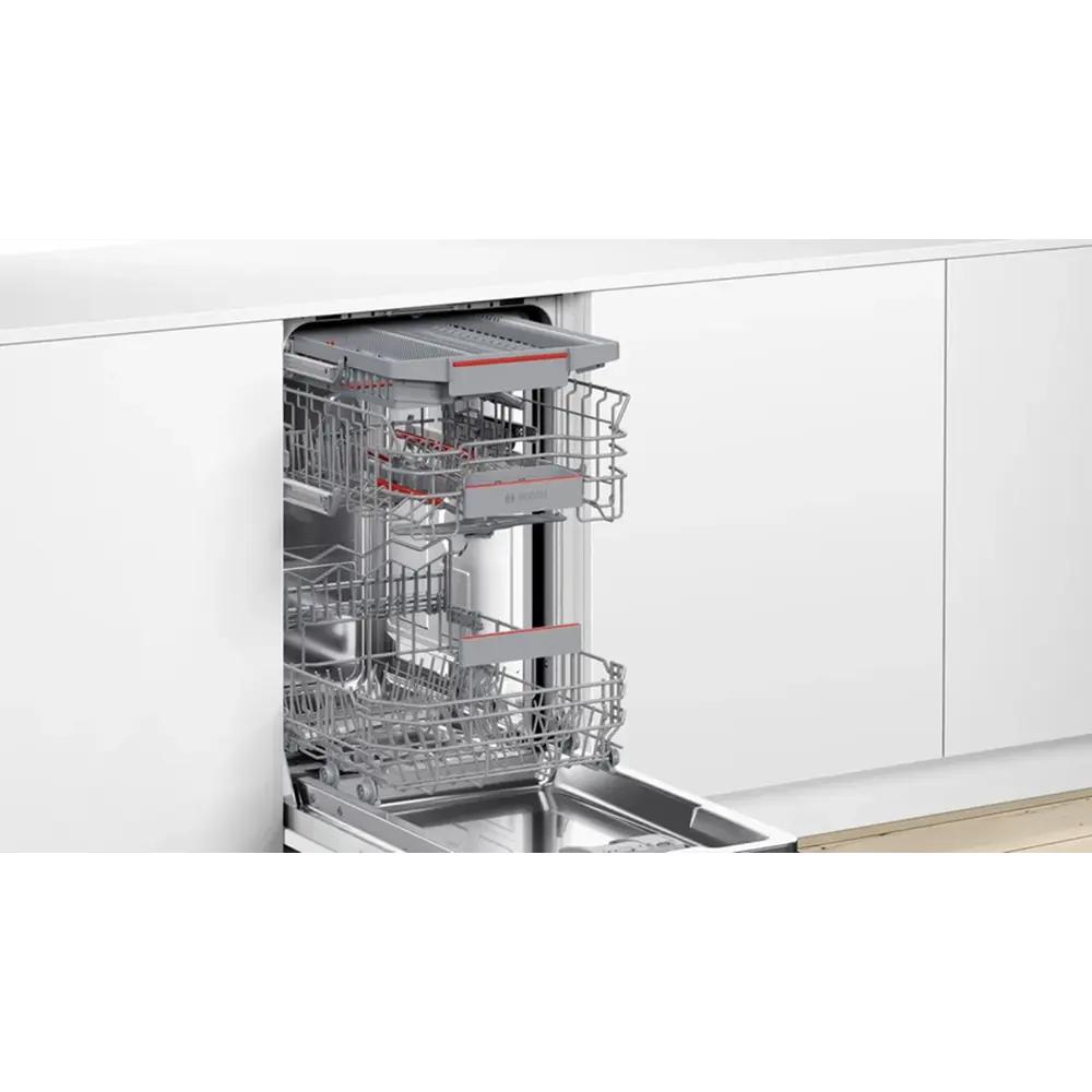 Фото 6 Встраиваемая посудомоечная машина Bosch SPV6EMX65Q 44.8 см 6 программ цвет белый Фото 6 Встраиваемая посудомоечная машина Bosch SPV6EMX65Q 44.8 см 6 программ цвет белый