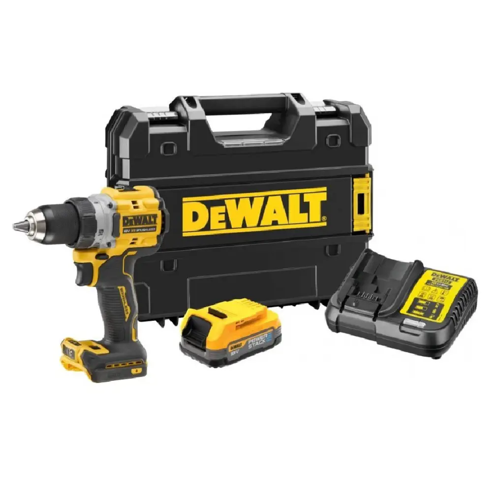 Фото 5 Дрель-шуруповерт аккумуляторная Dewalt DCD800E1T-QW, 18 В Li-Ion без АКБ и ЗУ Фото 5 Дрель-шуруповерт аккумуляторная Dewalt DCD800E1T-QW, 18 В Li-Ion без АКБ и ЗУ