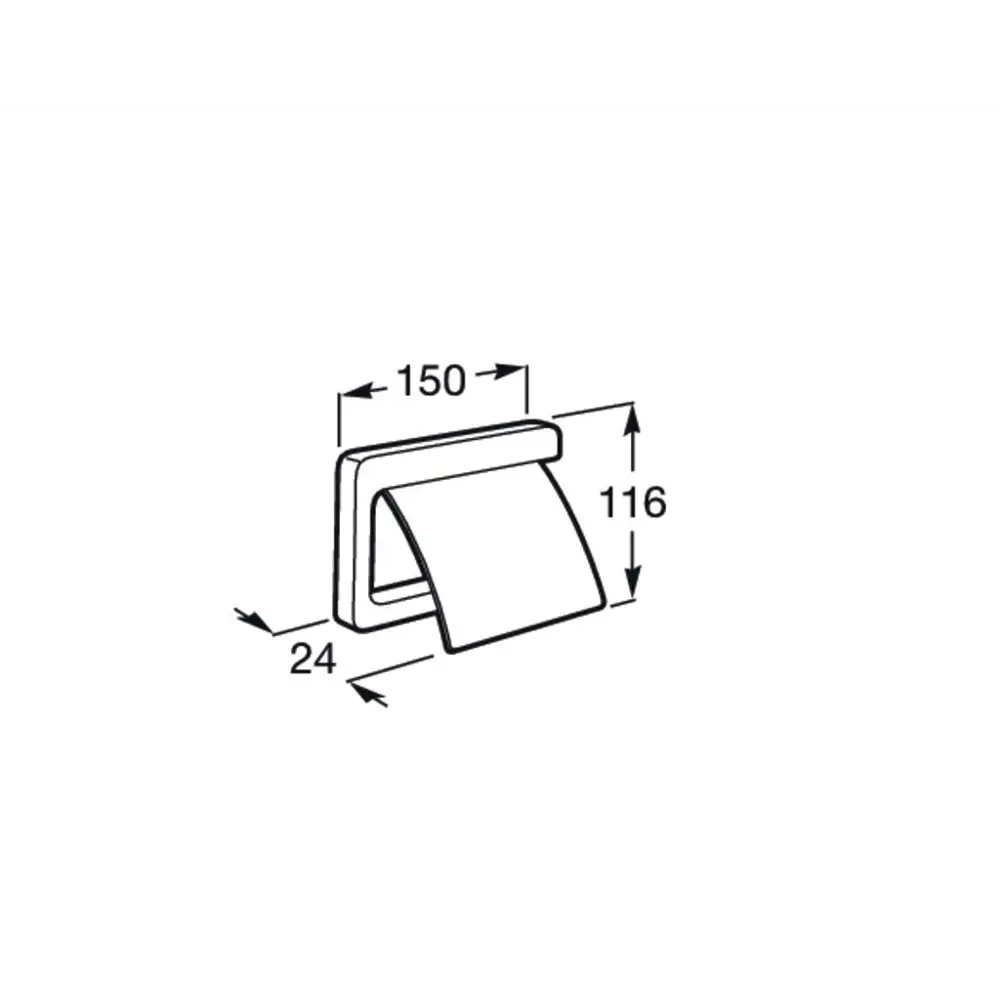 Фото 3 Держатель для туалетной бумаги Roca Tempo цвет хром 817033001 Фото 3 Держатель для туалетной бумаги Roca Tempo цвет хром 817033001
