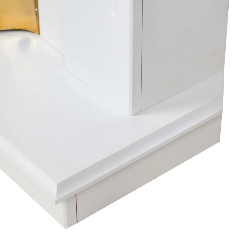 Фото 6 Каминокомплект Realflame Dominica Corner с очагом Majestic Lux BL 1500Вт белый матовый Фото 6 Каминокомплект Realflame Dominica Corner с очагом Majestic Lux BL 1500Вт белый матовый